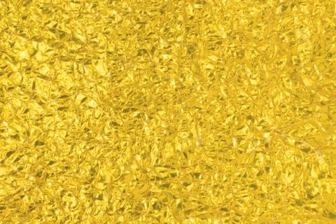 Gold Smooth flat plain paper bag  texture background 스톡 사진