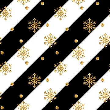 Gold snowflake Christmas background Stock Illustration