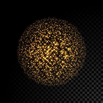 Gold sparkle glitter background Stock Illustration