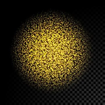 Gold sparkle glitter background Stock Illustration