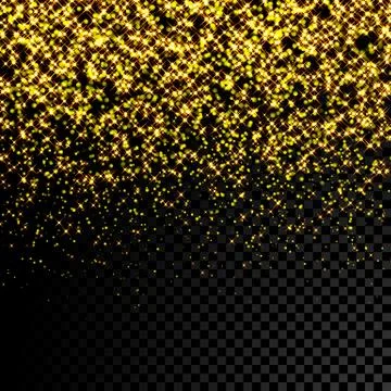 Gold sparkle glitter background Stock Illustration
