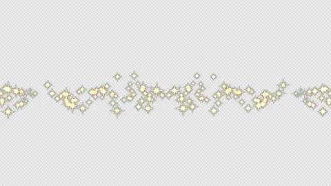Gold Sparkle Particles Title Background Overlay on Transparent Background Vídeo Stock 340604598