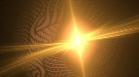 Gold sphere looping background d2690B L Stock Footage