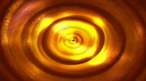 Gold Spiral Rings Background LOOP Stock Footage 377136