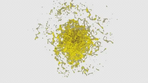 Gold Splash Stock Footage 201225660