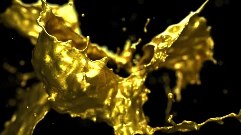 Gold Splash overlay On Back Background Stock video Footage Stock Footage 263453188