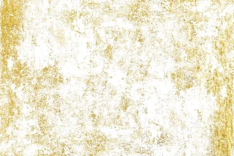 Gold splashes Texture. Brush stroke design element. Gold watercolor textures  Illustrazione stock