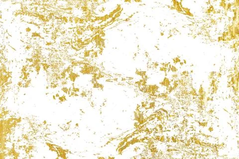 Gold splashes Texture. Brush stroke design element. Gold watercolor textures  Stock Illustration