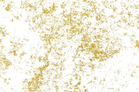 Gold splashes Texture. Brush stroke design element. Stock Illustration