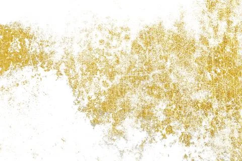 Gold splashes Texture. Brush stroke design element. Gold watercolor textures  Stock Illustration