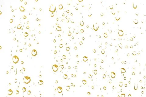 Gold splashes Texture. Brush stroke design element. Stock Illustration