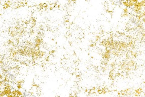 Gold splashes Texture. Brush stroke design element. Gold watercolor texture p Stock Photos