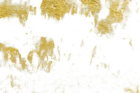 Gold splashes Texture. Brush stroke design element. Gold watercolor texture p Stock Photos