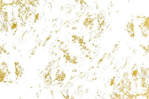 Gold splashes Texture. Brush stroke design element. Gold watercolor texture p Foto stock