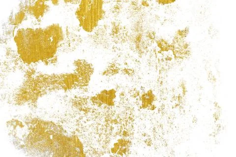 Gold splashes Texture. Brush stroke design element. Gold watercolor textures  Stock Photos