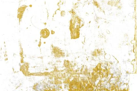 Gold splashes Texture. Brush stroke design element. Gold watercolor textures  Stock Photos