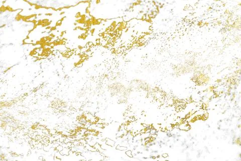 Gold splashes Texture. Brush stroke design element. Gold watercolor textures  Stock Photos
