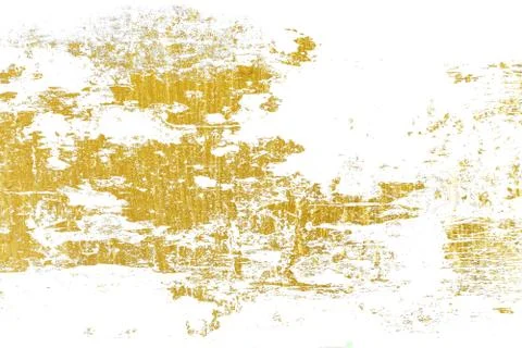 Gold splashes Texture. Brush stroke design element. Gold watercolor textures  Foto stock