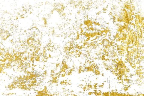 Gold splashes Texture. Brush stroke design element. Gold watercolor textures  Stock Photos
