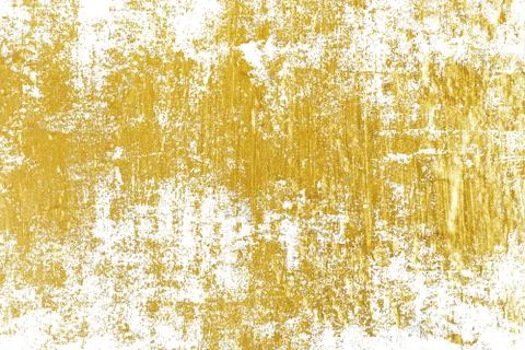 Gold splashes Texture. Brush stroke design element. Gold watercolor textures  Stock Photos