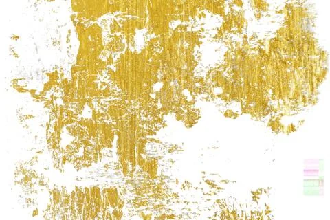 Gold splashes Texture. Brush stroke design element. Gold watercolor textures  Stock Photos