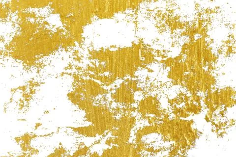 Gold splashes Texture. Brush stroke design element. Gold watercolor textures  Stock Photos