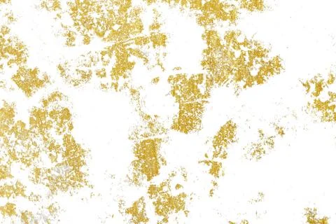 Gold splashes Texture. Brush stroke design element. Grunge golden background  Stock Photos