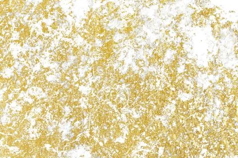 Gold splashes Texture. Brush stroke design element. Grunge golden background  Stock Photos