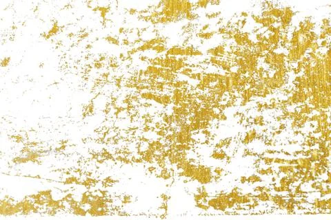 Gold splashes Texture. Brush stroke design element. Grunge golden background  Stock Photos