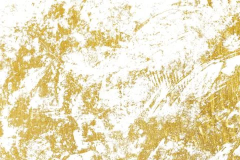 Gold splashes Texture. Brush stroke design element. Grunge golden background  Stock Photos