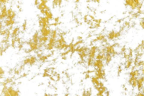 Gold splashes Texture. Brush stroke design element. Grunge golden background  Stock Photos