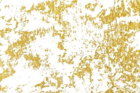 Gold splashes Texture. Brush stroke design element. Grunge golden background  Stock Photos