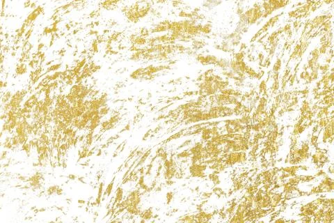 Gold splashes Texture. Brush stroke design element. Grunge golden background  Stock Photos