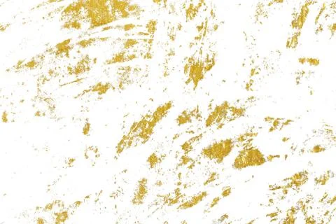 Gold splashes Texture. Brush stroke design element. Grunge golden background  Stock Photos