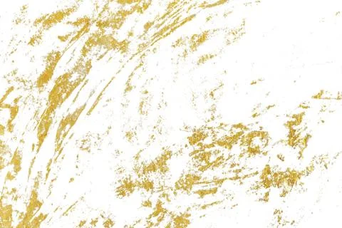Gold splashes Texture. Brush stroke design element. Grunge golden background  Stock Photos