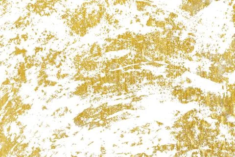 Gold splashes Texture. Brush stroke design element. Grunge golden background  Stock Photos