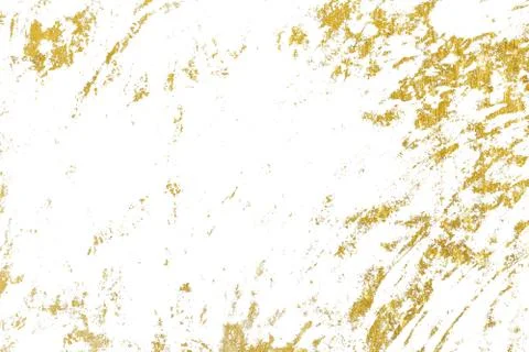 Gold splashes Texture. Brush stroke design element. Grunge golden background  Stock Photos
