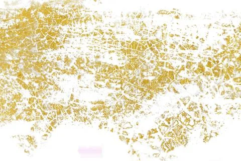 Gold splashes Texture. Brush stroke design element. Grunge golden background  Stock Photos