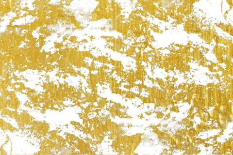 Gold splashes Texture. Brush stroke design element. Grunge golden background  Stock Photos