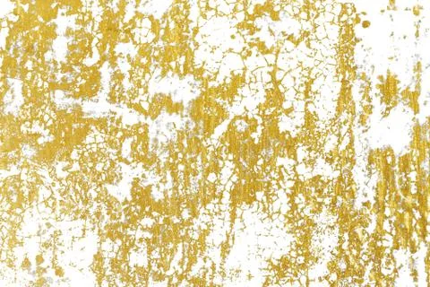 Gold splashes Texture. Brush stroke design element. Stock Photos