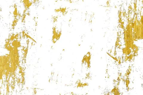 Gold splashes Texture. Brush stroke design element. Stock Photos
