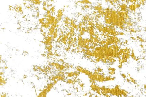 Gold splashes Texture. Brush stroke design element. Stock Photos