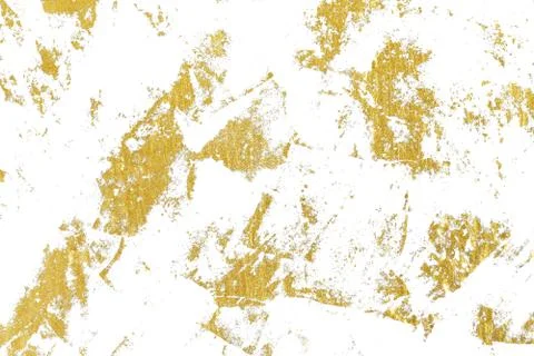 Gold splashes Texture. Brush stroke design element. Stock Photos
