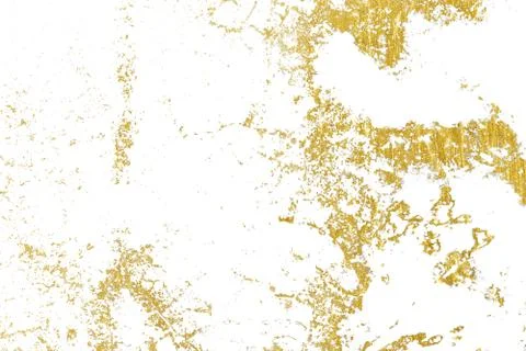 Gold splashes Texture. Brush stroke design element Stock Photos