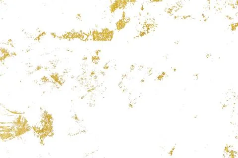 Gold splashes Texture. Brush stroke design element Stock Photos