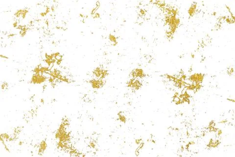 Gold splashes Texture. Brush stroke design element Stock Photos