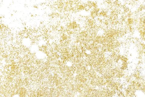 Gold splashes Texture. Brush stroke design element Stock Photos