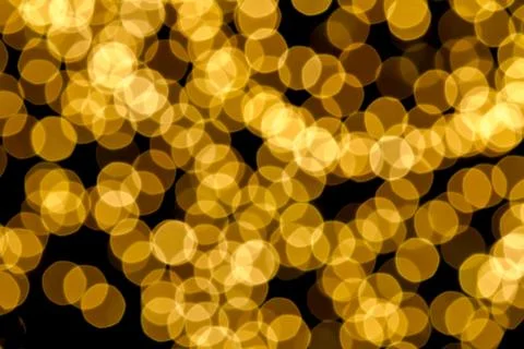 Gold spots bokeh background Stock Photos