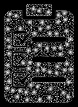 Gold Square Pattern Check List Illustrazione stock