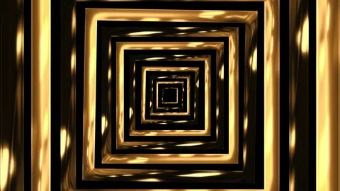 Gold squares motion background Stock Footage 88986097